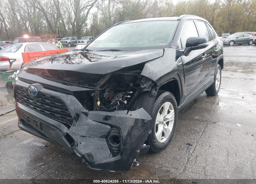 2019 TOYOTA RAV4 HYBRID XLE VIN: JTMRWRFV8KD019873