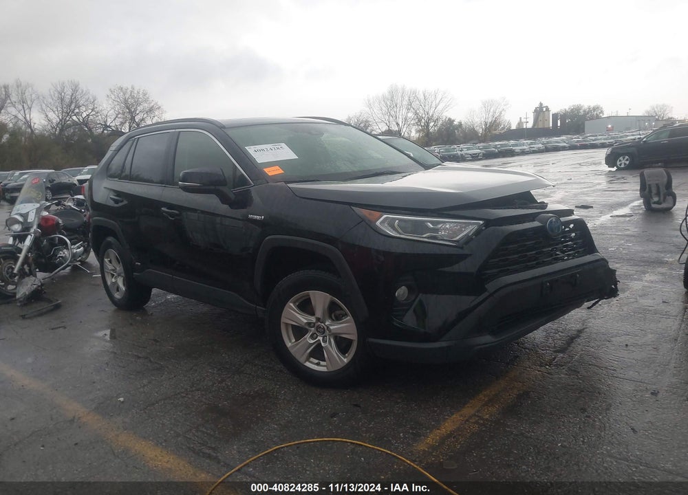 2019 TOYOTA RAV4 HYBRID XLE VIN: JTMRWRFV8KD019873