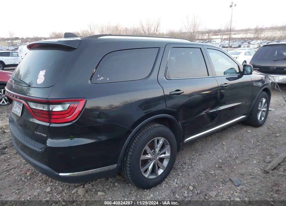2015 DODGE DURANGO LIMITED VIN: 1C4RDJDG5FC746198