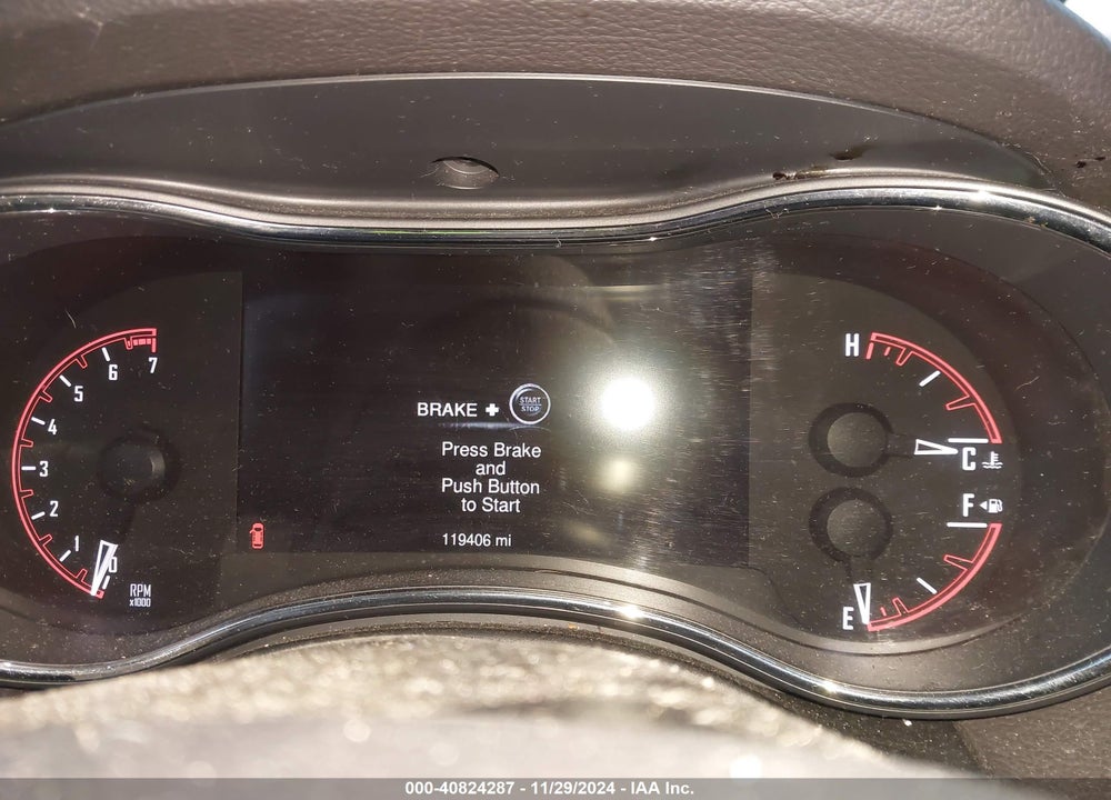 2015 DODGE DURANGO LIMITED VIN: 1C4RDJDG5FC746198