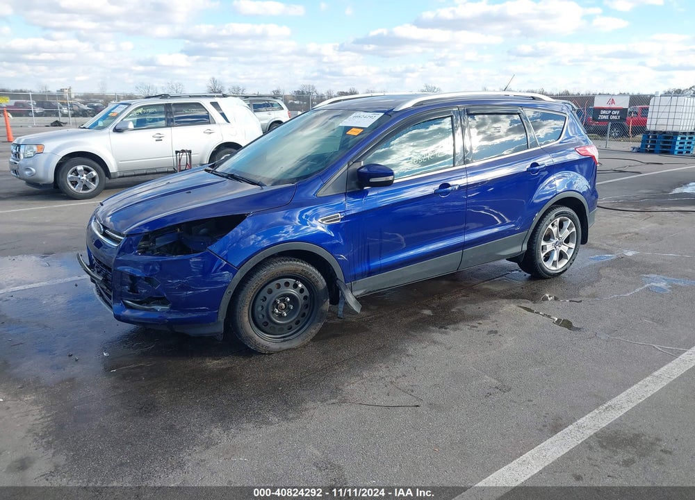 2014 FORD ESCAPE TITANIUM VIN: 1FMCU0JXXEUB78426