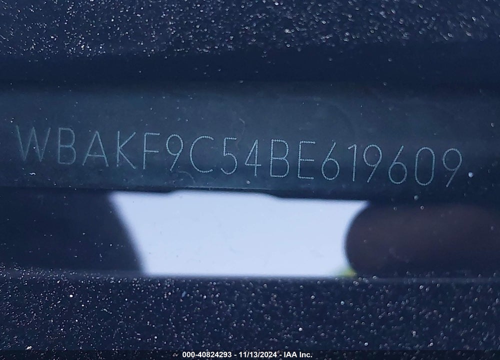 2011 BMW 335I XDRIVE VIN: WBAKF9C54BE619609