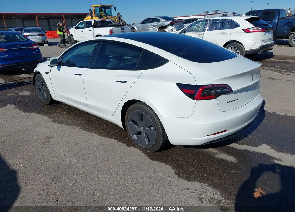 2021 TESLA MODEL 3 STANDARD RANGE PLUS REAR-WHEEL DRIVE VIN: 5YJ3E1EA6MF978497