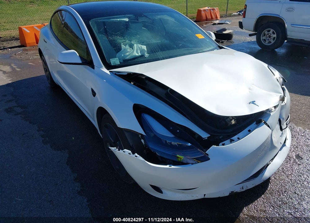 2021 TESLA MODEL 3 STANDARD RANGE PLUS REAR-WHEEL DRIVE VIN: 5YJ3E1EA6MF978497