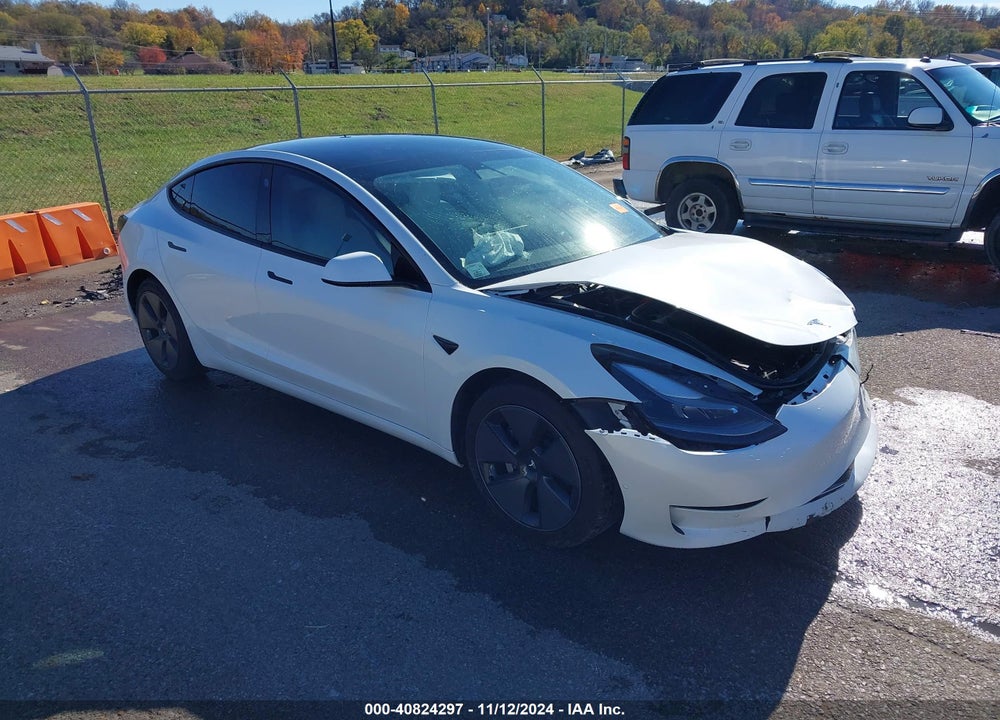 2021 TESLA MODEL 3 STANDARD RANGE PLUS REAR-WHEEL DRIVE VIN: 5YJ3E1EA6MF978497