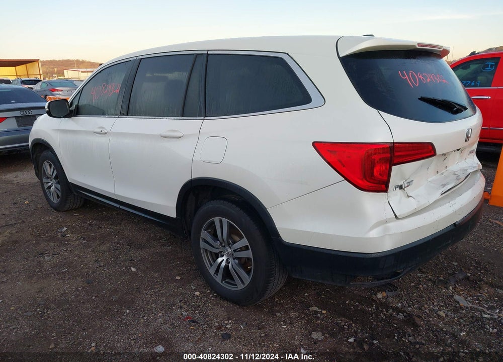 2017 HONDA PILOT EX-L VIN: 5FNYF6H85HB054258