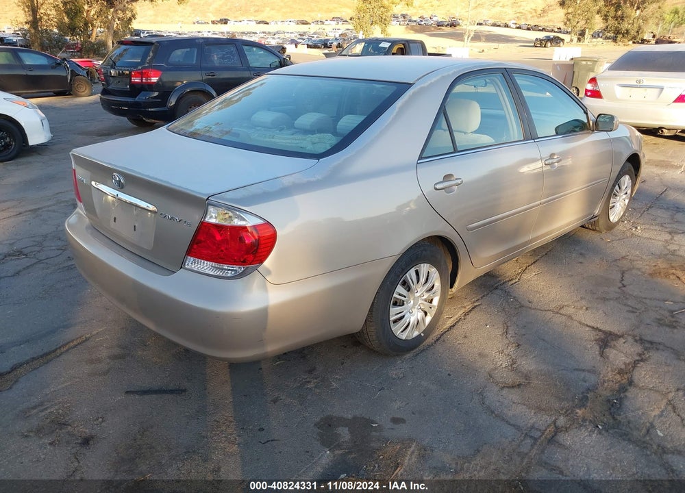 2005 TOYOTA CAMRY LE VIN: 4T1BE32K35U614188