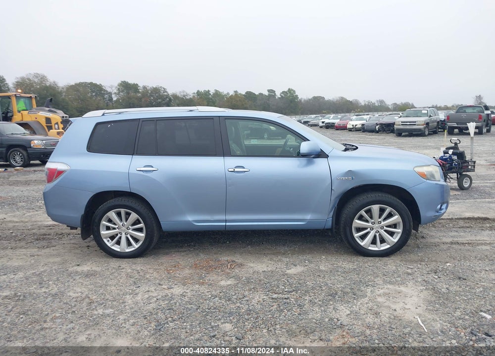 2008 TOYOTA HIGHLANDER HYBRID LIMITED VIN: JTEEW44A982002209