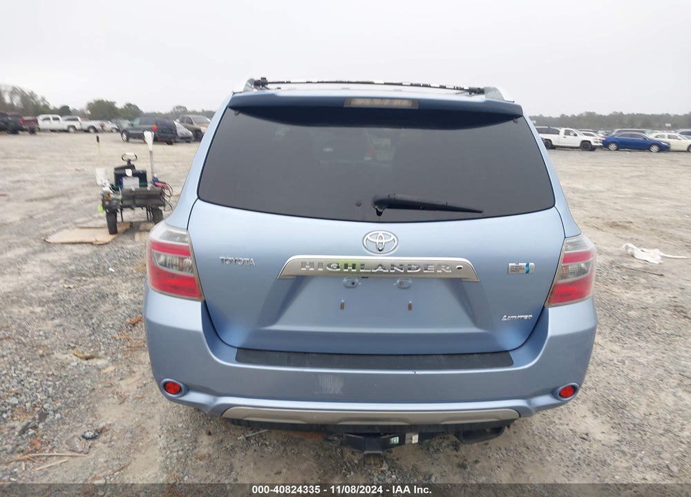 2008 TOYOTA HIGHLANDER HYBRID LIMITED VIN: JTEEW44A982002209