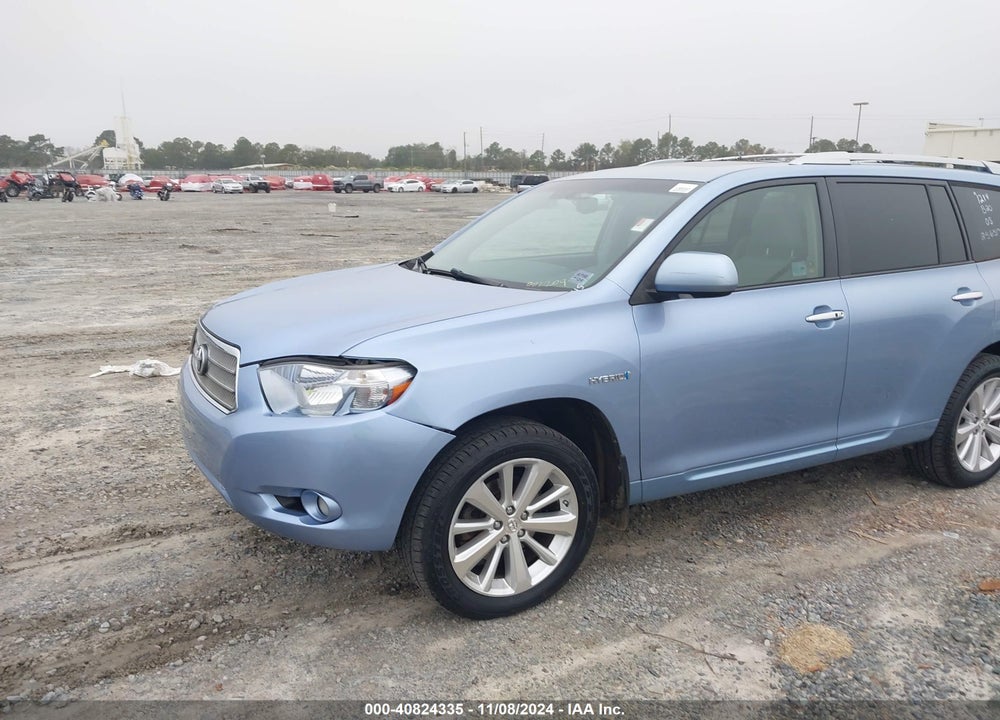 2008 TOYOTA HIGHLANDER HYBRID LIMITED VIN: JTEEW44A982002209