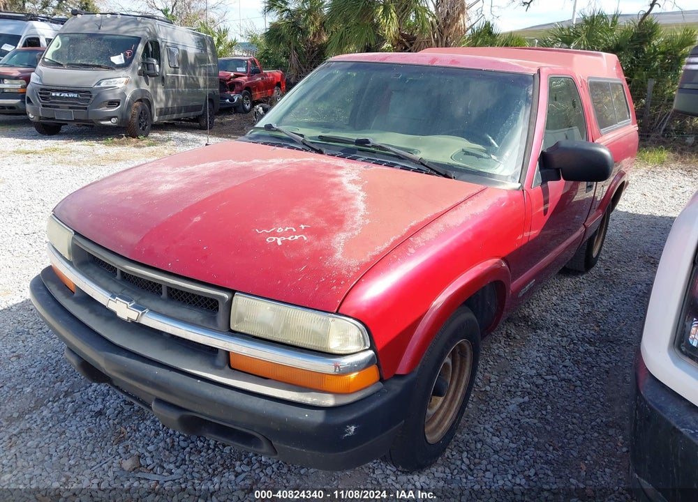 2002 CHEVROLET S-10 VIN: 1GCCS145028181009