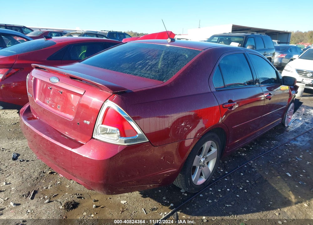2007 FORD FUSION SE VIN: 3FAHP07Z27R242825