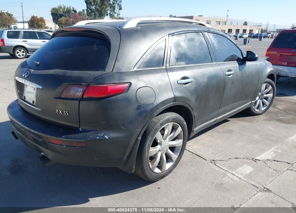 2004 INFINITI FX35 VIN: JNRAS08W84X220717