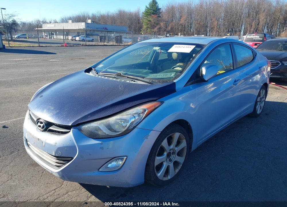 2011 HYUNDAI ELANTRA LIMITED (ULSAN PLANT) VIN: KMHDH4AE8BU094194