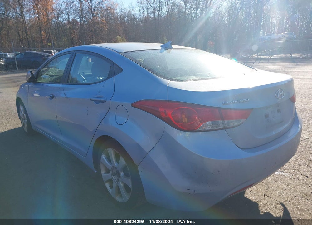 2011 HYUNDAI ELANTRA LIMITED (ULSAN PLANT) VIN: KMHDH4AE8BU094194