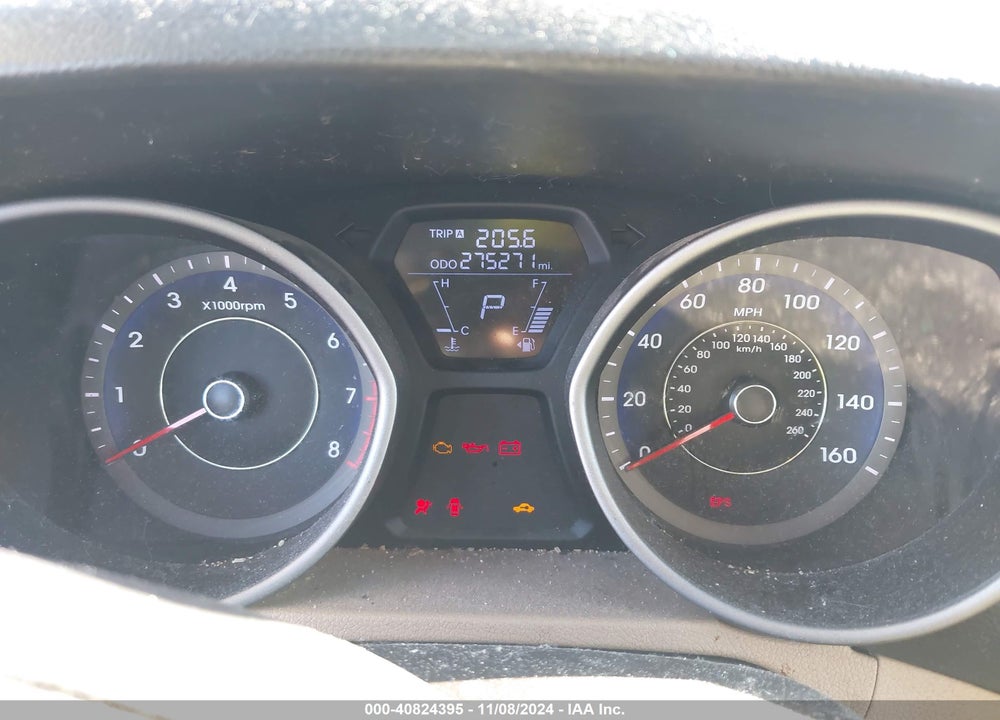 2011 HYUNDAI ELANTRA LIMITED (ULSAN PLANT) VIN: KMHDH4AE8BU094194