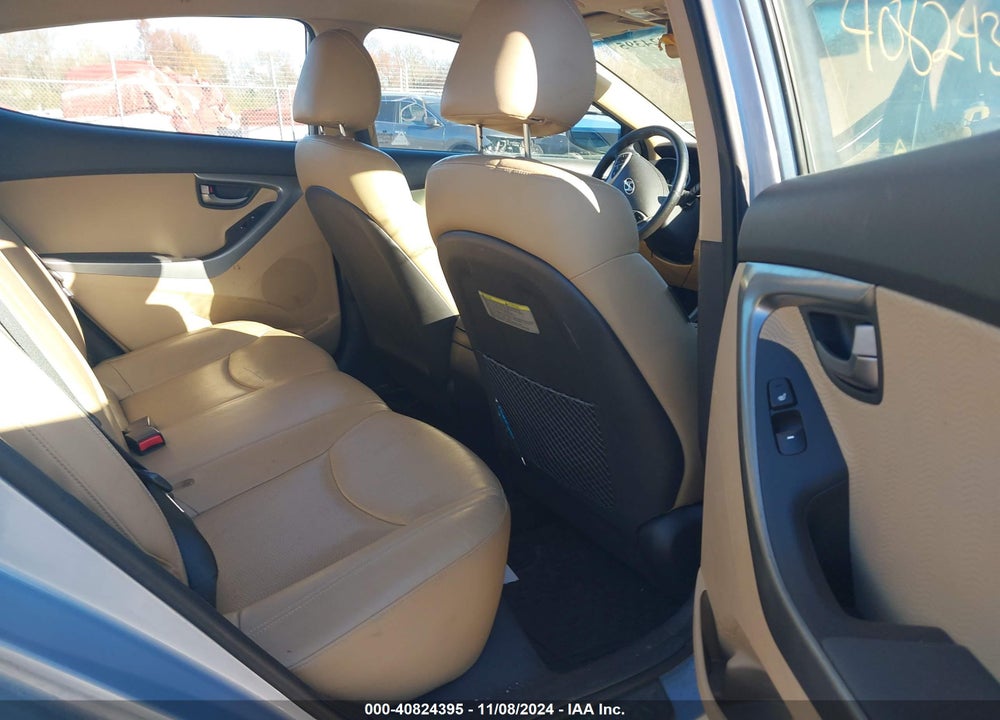 2011 HYUNDAI ELANTRA LIMITED (ULSAN PLANT) VIN: KMHDH4AE8BU094194