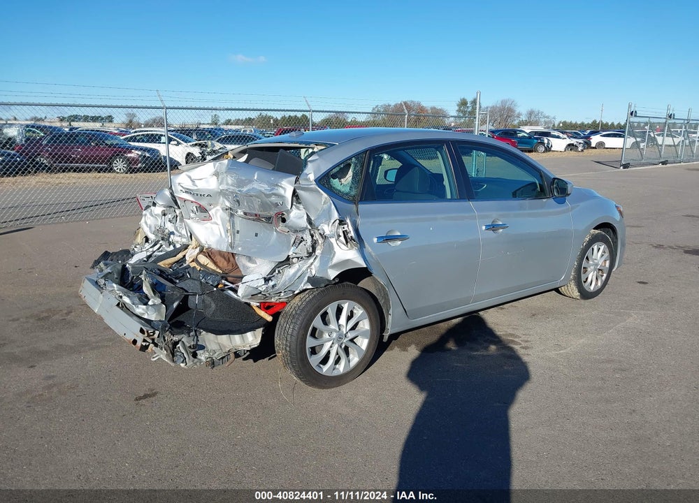2019 NISSAN SENTRA VIN: 3N1AB7AP4KY450183
