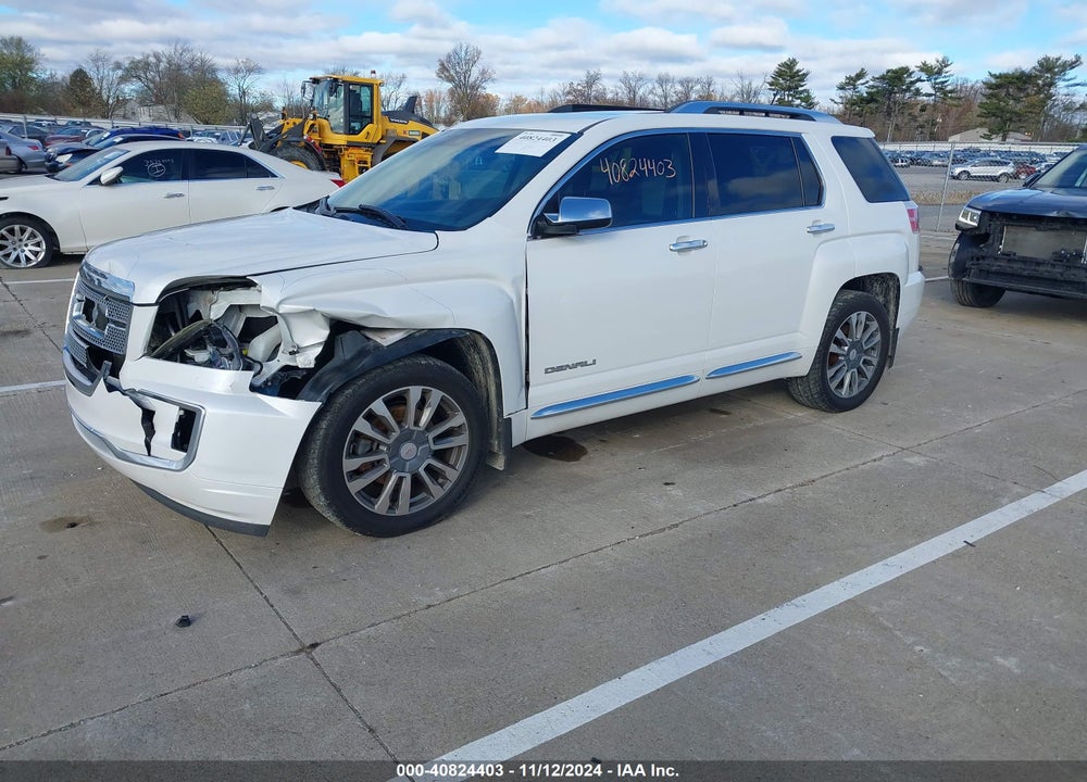 2017 GMC TERRAIN DENALI VIN: 2GKFLVE37H6230241