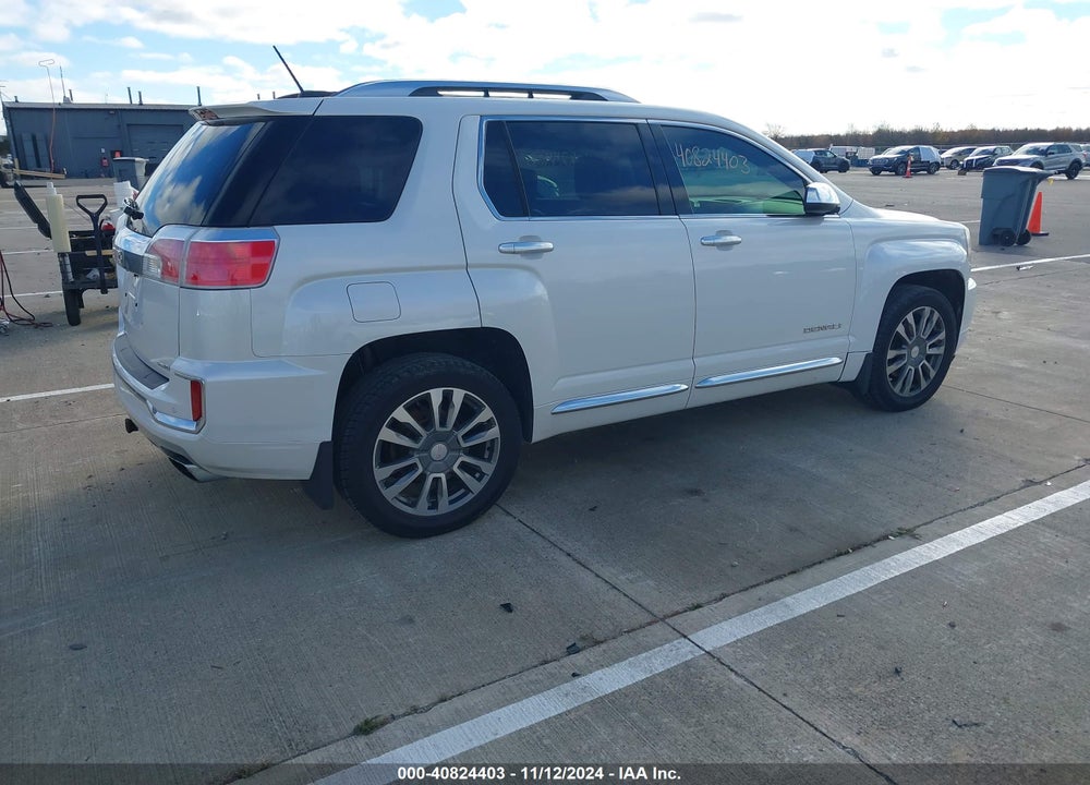 2017 GMC TERRAIN DENALI VIN: 2GKFLVE37H6230241