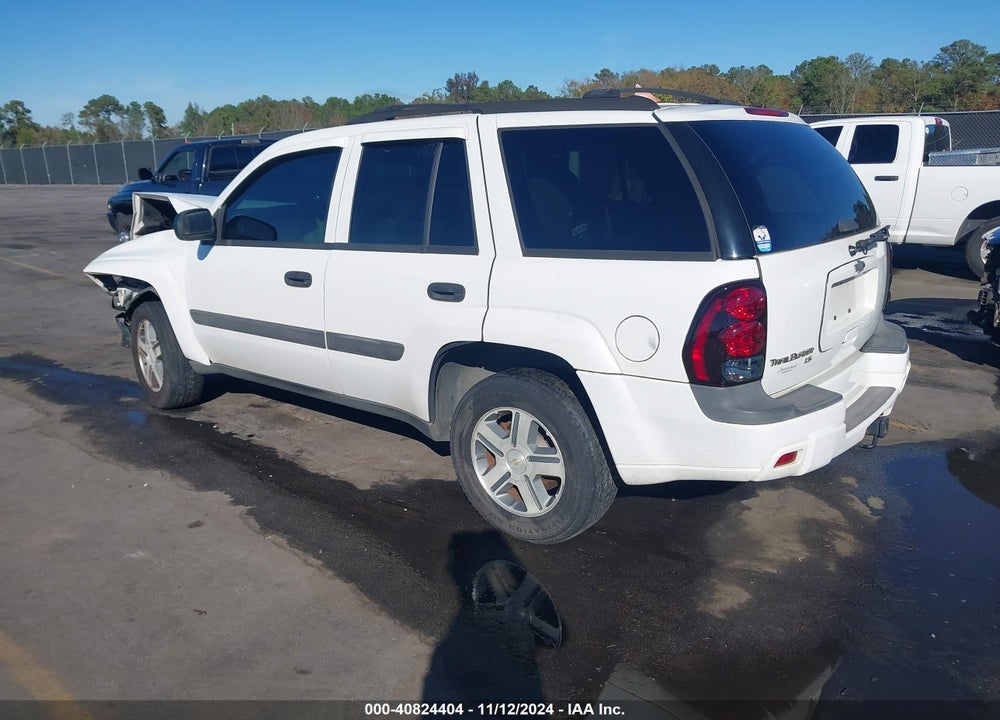 2005 CHEVROLET TRAILBLAZER LS VIN: 1GNDT13S252267090