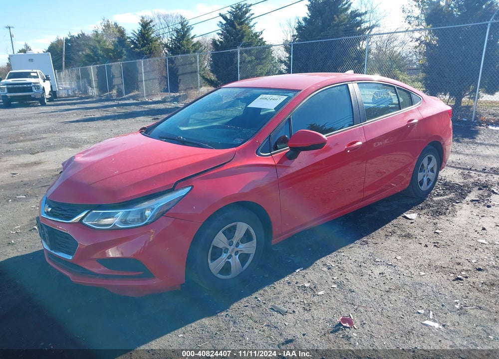 2017 CHEVROLET CRUZE LS AUTO VIN: 1G1BC5SM1H7208154