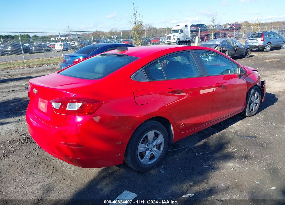 2017 CHEVROLET CRUZE LS AUTO VIN: 1G1BC5SM1H7208154