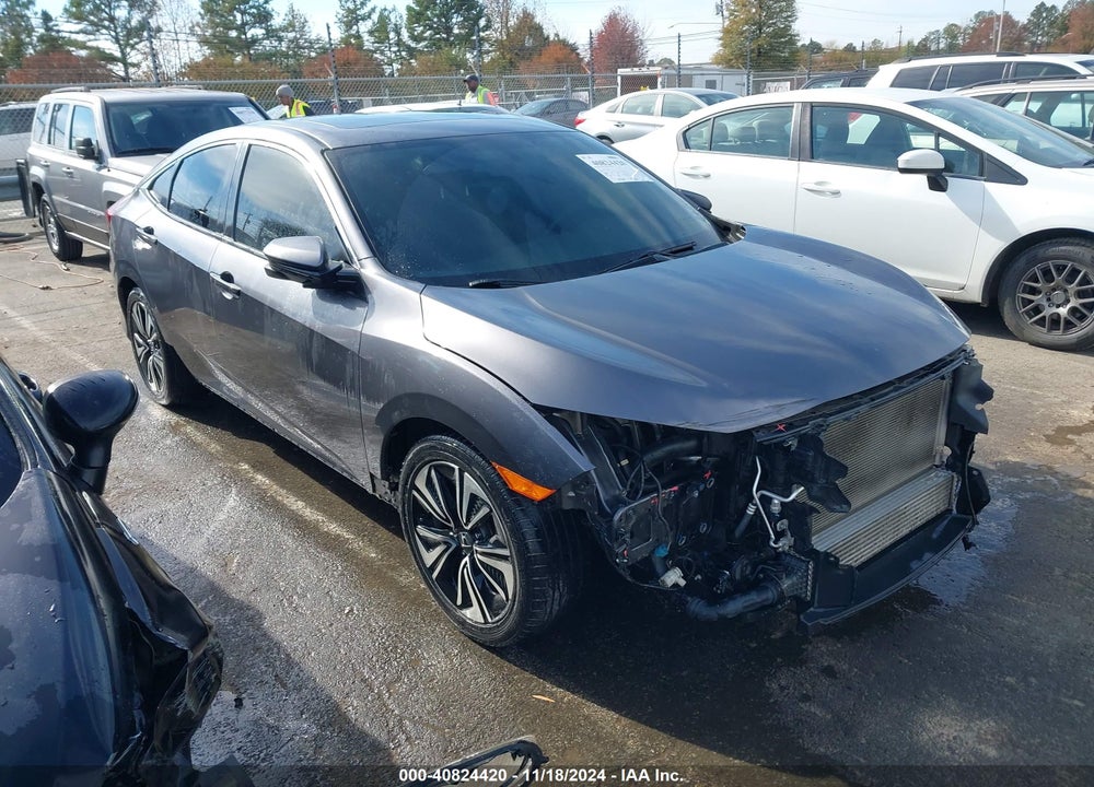 2018 HONDA CIVIC EX-L VIN: JHMFC1F74JX021288