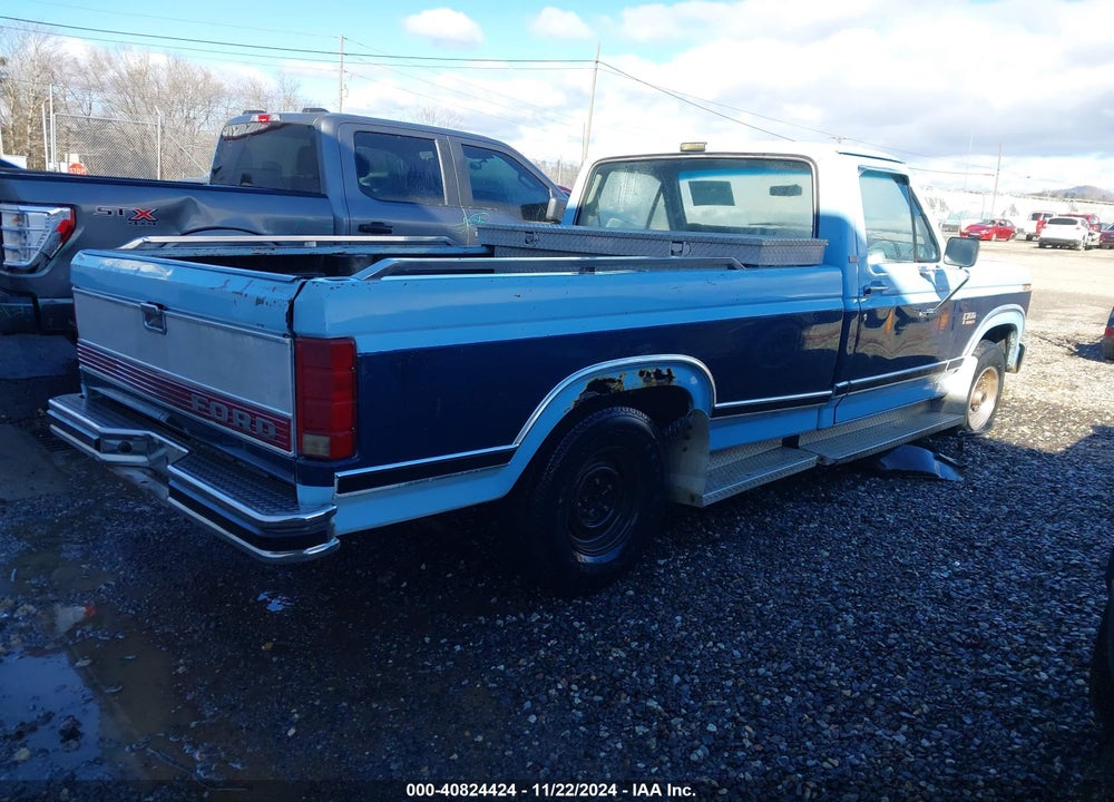 1986 FORD F150 VIN: 1FTDF15YXGNB25282