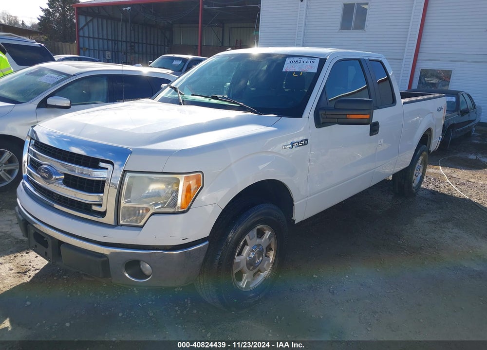 2013 FORD F-150 XLT VIN: 1FTFX1EF6DFB38279