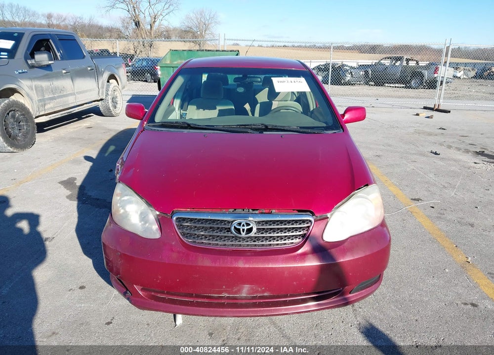2006 TOYOTA COROLLA LE VIN: JTDBR32E160078515