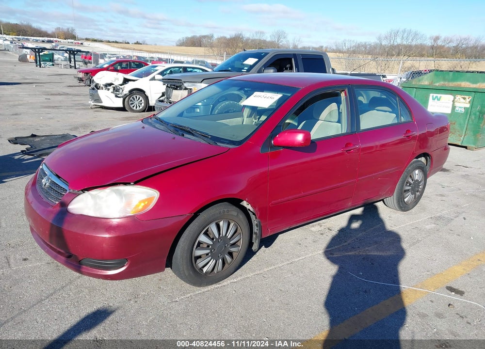 2006 TOYOTA COROLLA LE VIN: JTDBR32E160078515