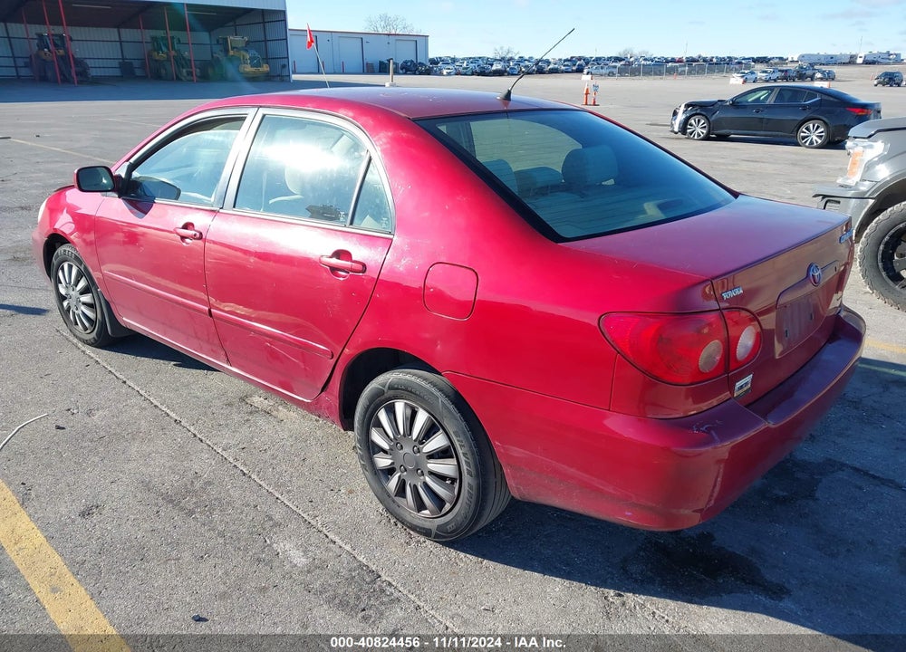 2006 TOYOTA COROLLA LE VIN: JTDBR32E160078515