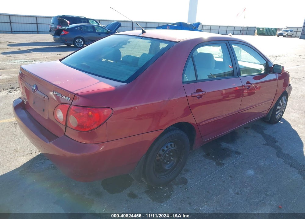 2006 TOYOTA COROLLA LE VIN: JTDBR32E160078515