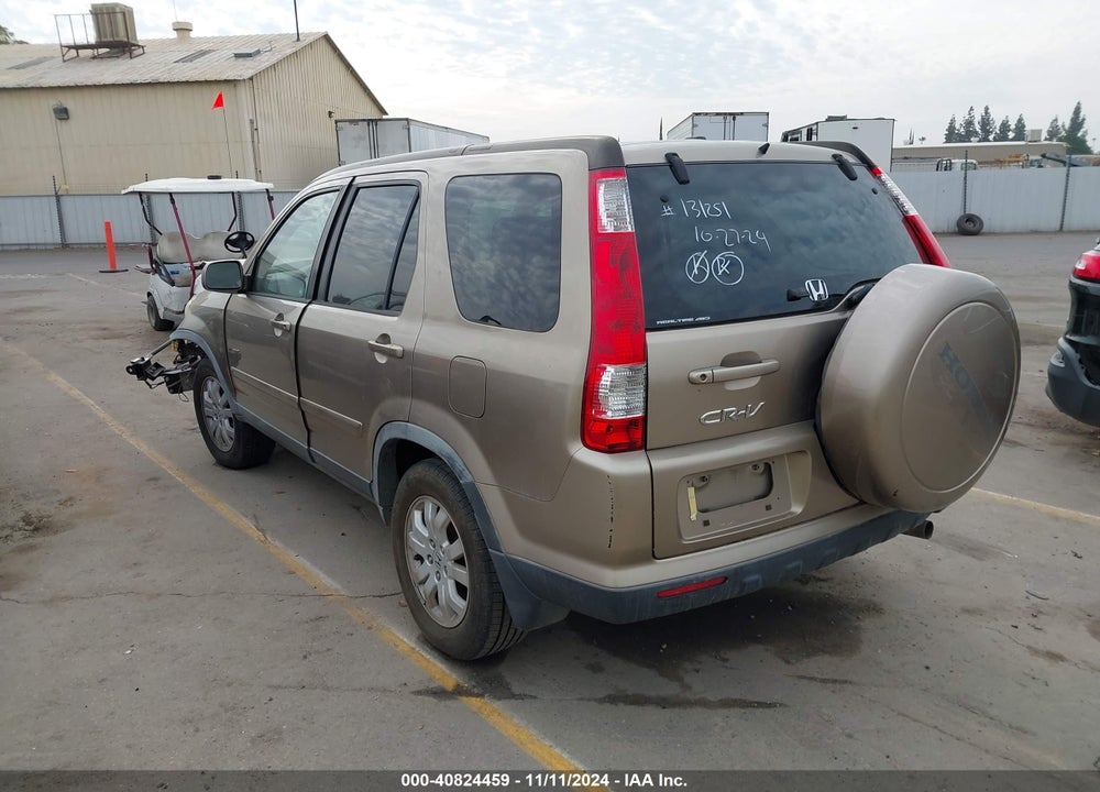2005 HONDA CR-V SE VIN: JHLRD78925C045456