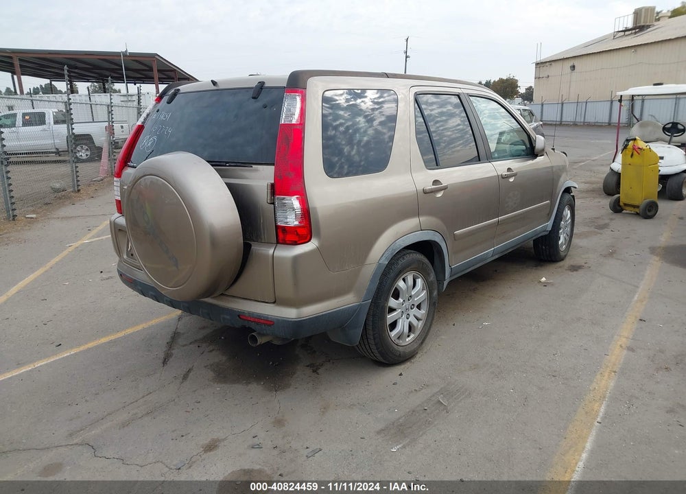 2005 HONDA CR-V SE VIN: JHLRD78925C045456