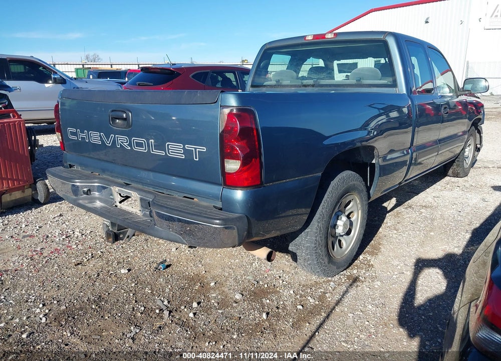 2006 CHEVROLET SILVERADO 1500 WORK TRUCK VIN: 1GCEC19X86Z278488