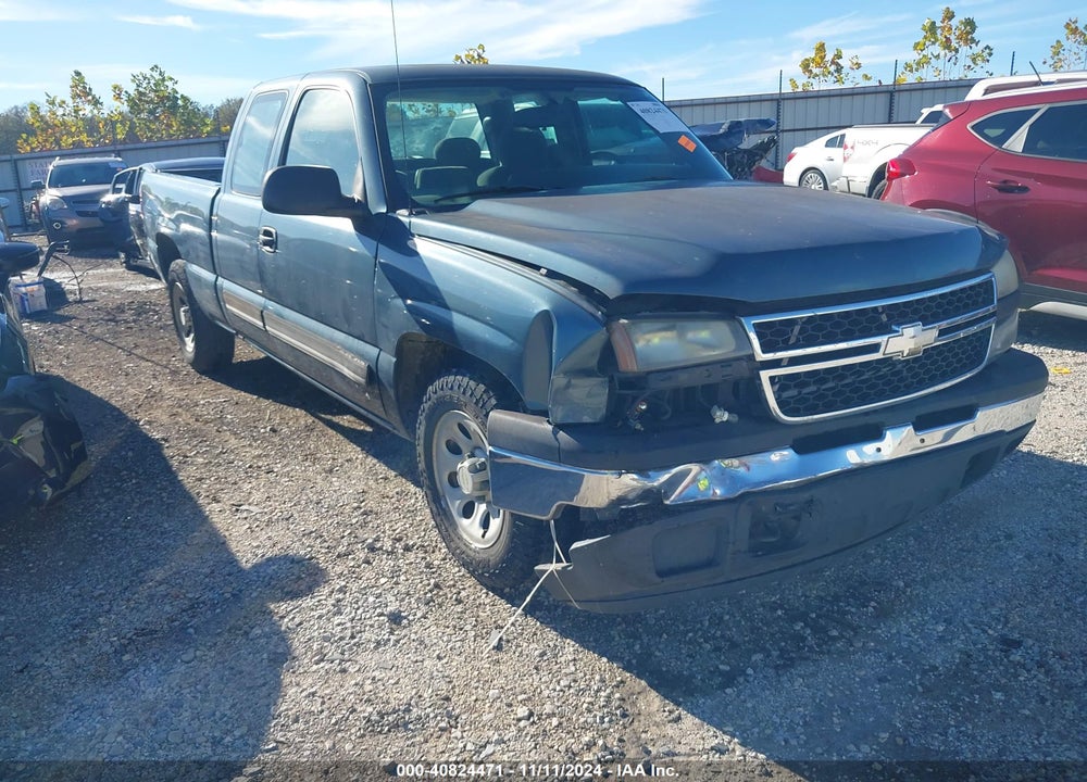 2006 CHEVROLET SILVERADO 1500 WORK TRUCK VIN: 1GCEC19X86Z278488