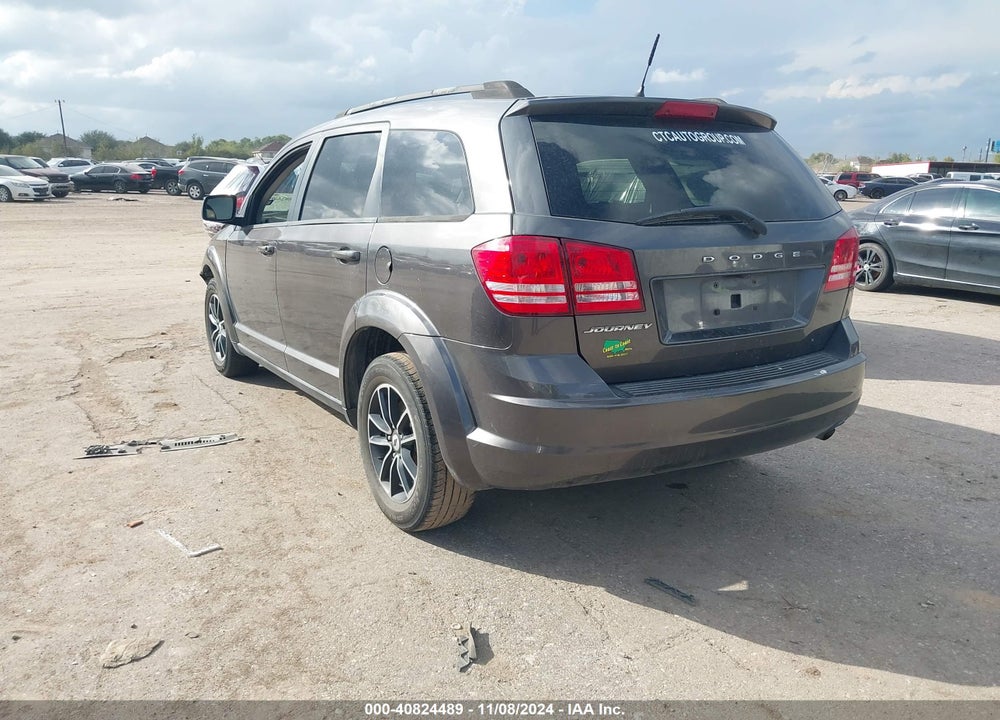 2018 DODGE JOURNEY SE VIN: 3C4PDCAB9JT508766