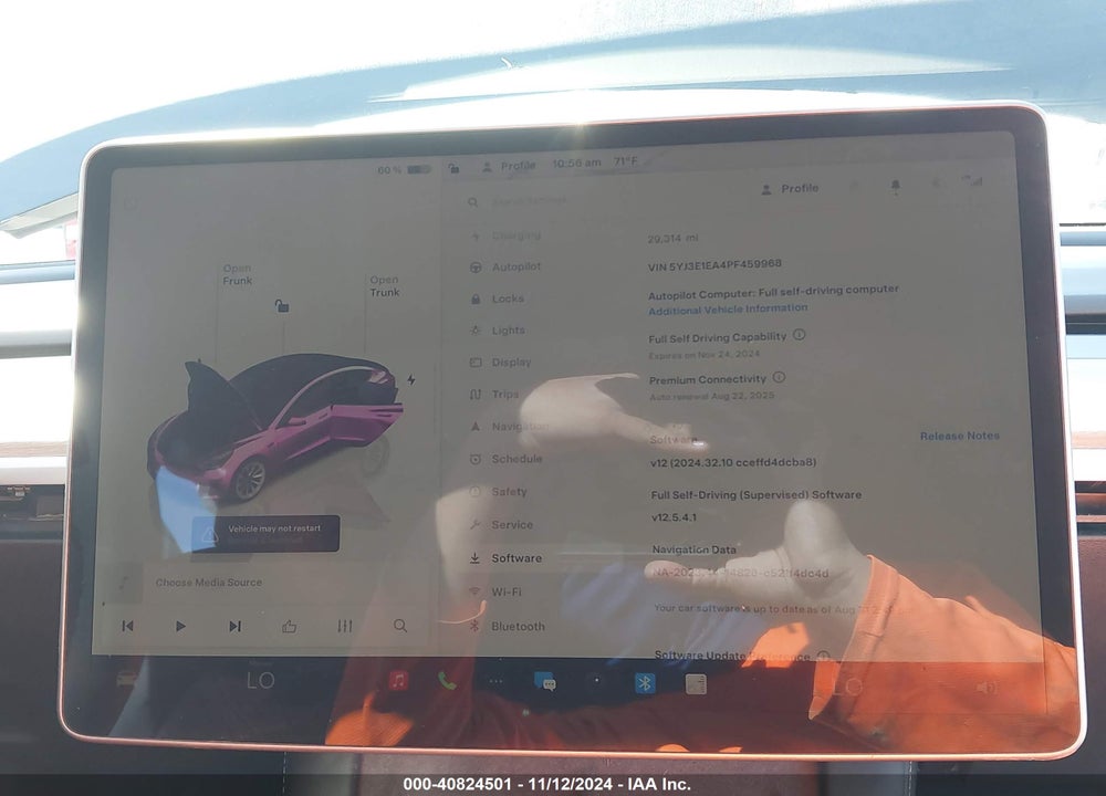 2023 TESLA MODEL 3 REAR-WHEEL DRIVE VIN: 5YJ3E1EA4PF459968