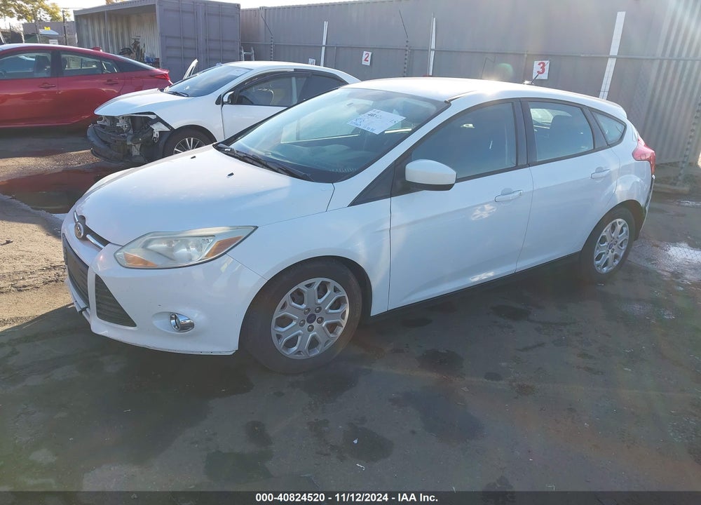 2012 FORD FOCUS SE VIN: 1FAHP3K22CL190780