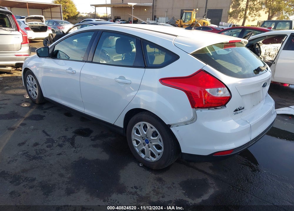 2012 FORD FOCUS SE VIN: 1FAHP3K22CL190780