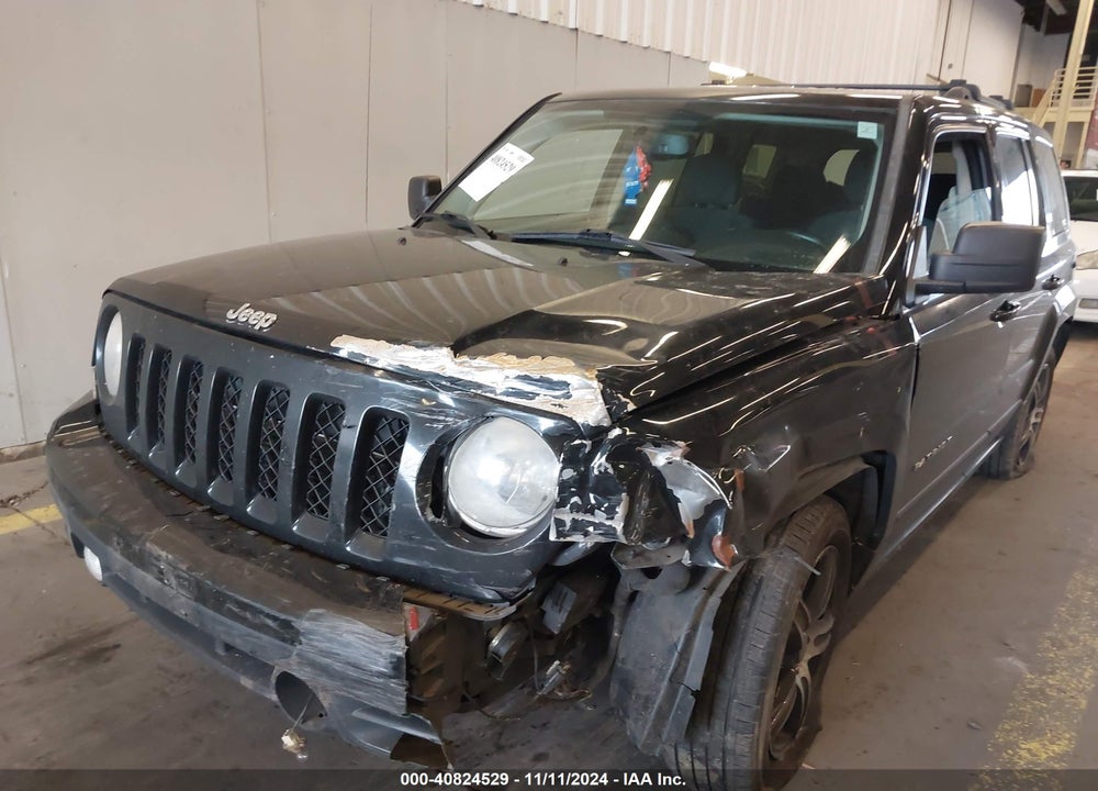 2012 JEEP PATRIOT LATITUDE VIN: 1C4NJPFAXCD647529