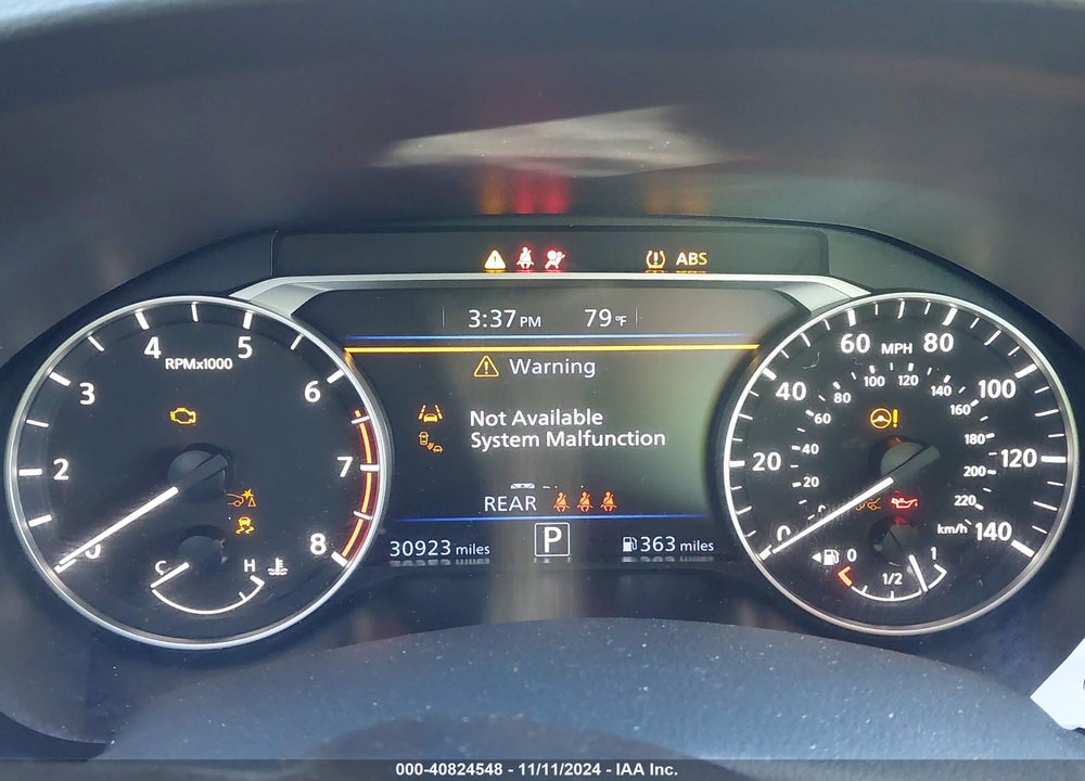 2024 NISSAN ALTIMA SV FWD VIN: 1N4BL4DVXRN325404