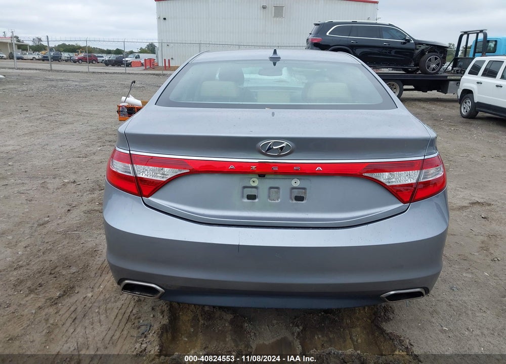 2016 HYUNDAI AZERA VIN: KMHFG4JG4GA518072