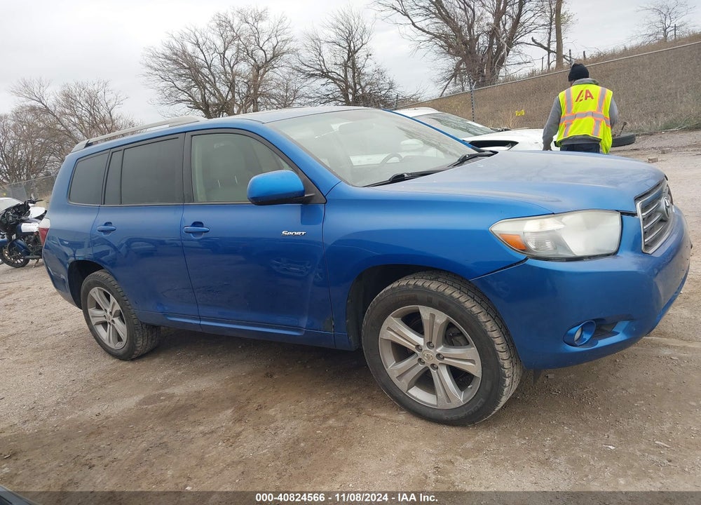 2008 TOYOTA HIGHLANDER SPORT VIN: JTEES43A882014316