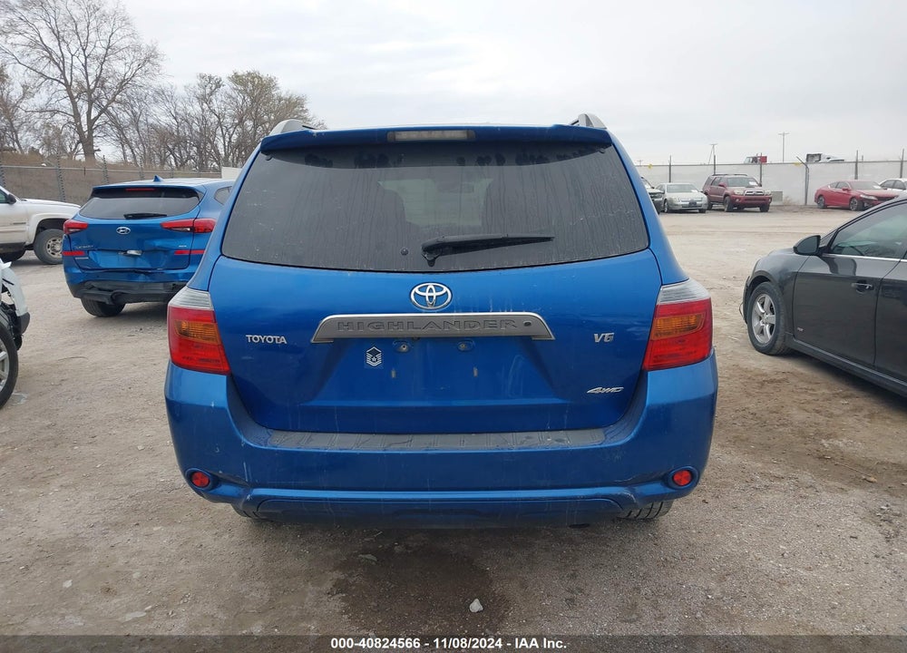 2008 TOYOTA HIGHLANDER SPORT VIN: JTEES43A882014316