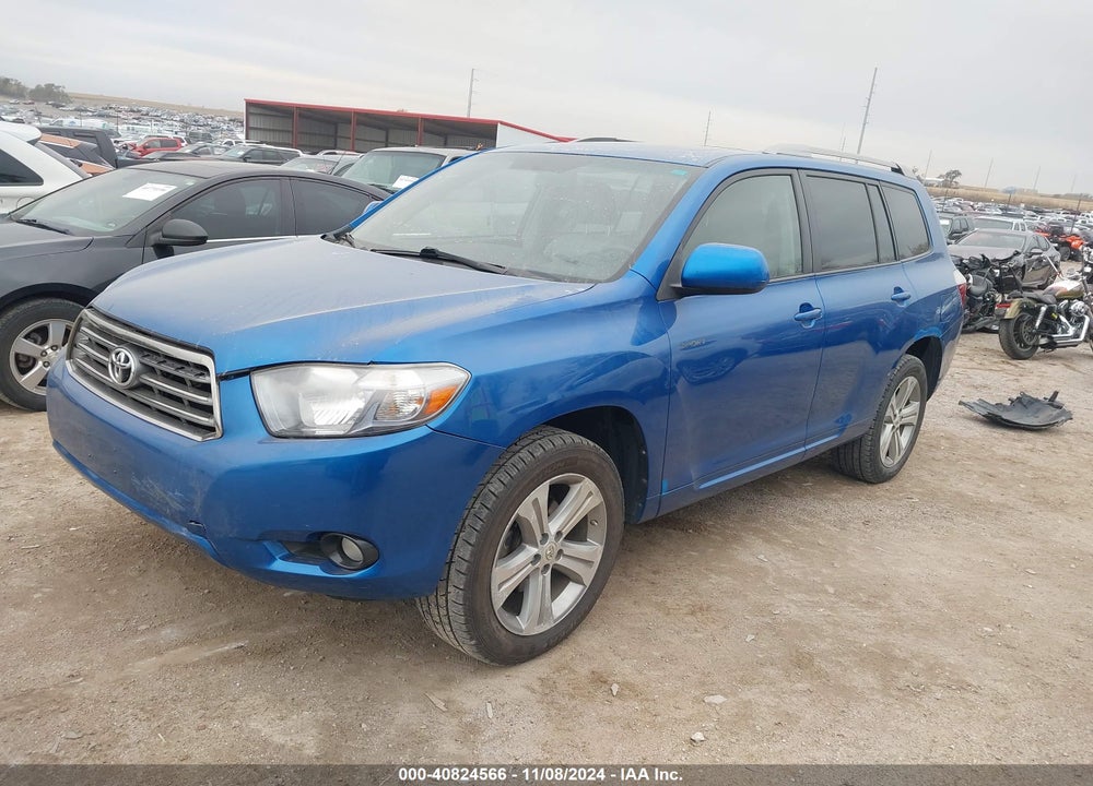 2008 TOYOTA HIGHLANDER SPORT VIN: JTEES43A882014316