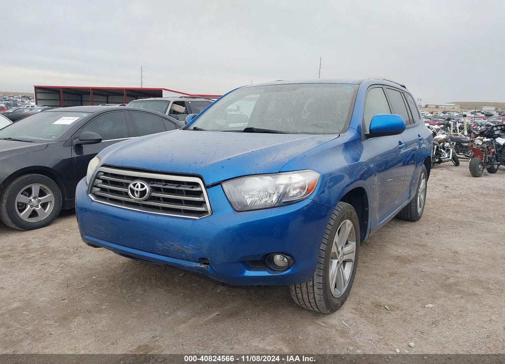 2008 TOYOTA HIGHLANDER SPORT VIN: JTEES43A882014316