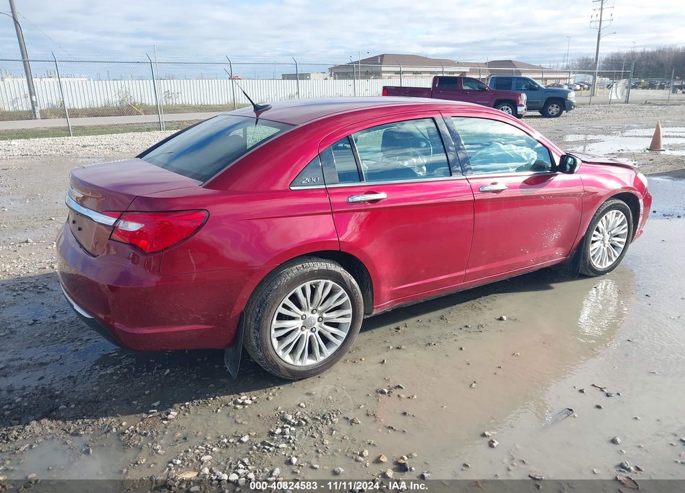2011 CHRYSLER 200 LIMITED VIN: 1C3BC2FG7BN526684